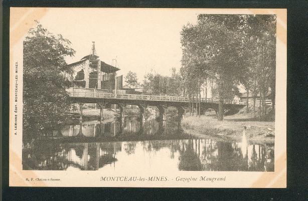 Montceau Les Mines - Gazogène Maugrand (précurseur) - Montceau Les Mines