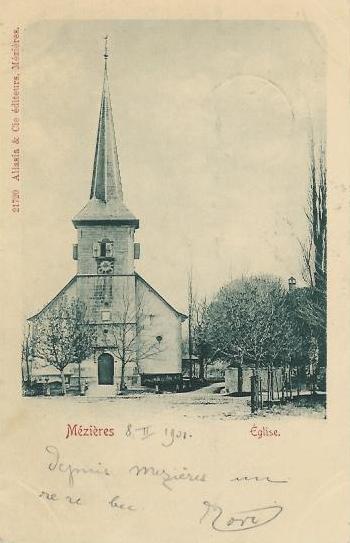 Canton De Vaud  Mézières   L´église - Jorat-Mézières