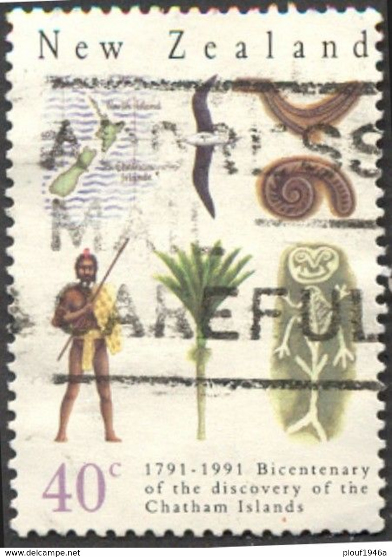 Pays : 362,1 (Nouvelle-Zélande : Dominion Britannique) Yvert Et Tellier N° :  1100 (o) - Oblitérés