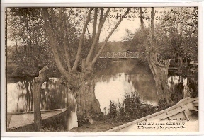 033-EPINAY, L'Yerres à La Passerelle - Epinay Sous Senart