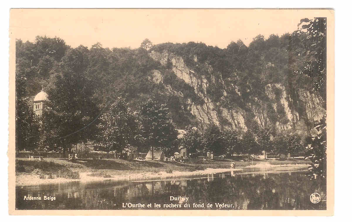 DURBUY L'Ourthe Et Les Rochers Du Fond De Vedeur (état Neuf) - Durbuy