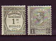 Timbre De Monaco   Taxe N° 8 Et 13 ( Sans Gomme ) - Postage Due