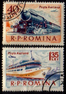 ROMANIA   Scott: # C 137-41  F-VF USED - Gebruikt