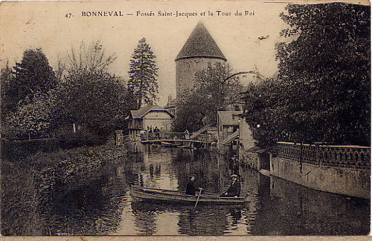 Bonneval  Fosse St Jacques Cp Voyagee - Bonneval