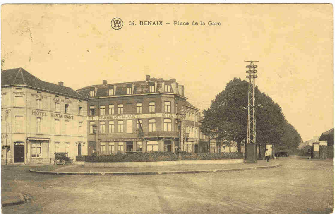 RENAIX - PLACE DE LA GARE - Ronse