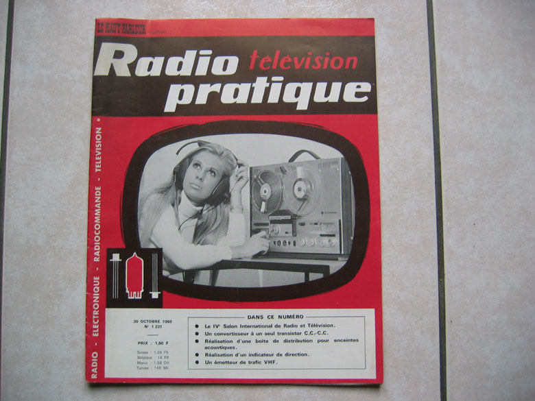 "Radio Télévision Pratique" N°1231, 30 Octobre 1969. Edité Par "Le Haut-Parleur" - Littérature & Schémas