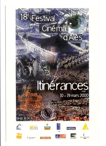 Alès: 18 è Festival Cinéma D´ Alès, Itinérances 10-19 Mars 2000 (06-1682) - Alès