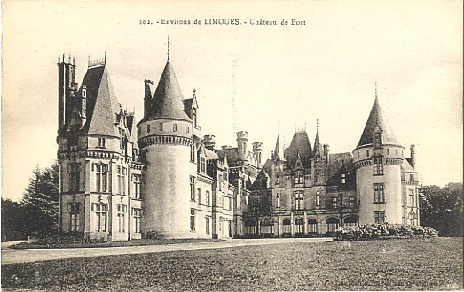 87 - HAUTE-VIENNE - SAINT PRIEST TAURION - CHATEAU De BORT - COURRIER Du CENTRE N° 102 - Saint Priest Taurion