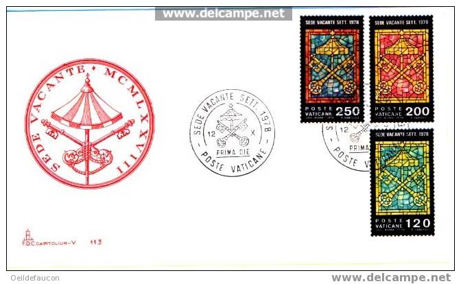 VATICAN - Yvert - F.D.C. - Timbres 659/61 - - Other & Unclassified