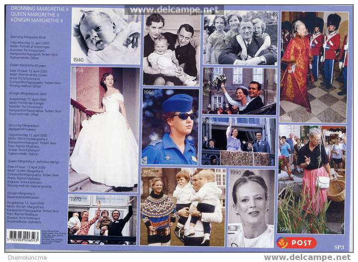 Danemark Danish Royal Queen Reine Margrethe II Prince Henrik De Danemark Henri De Laborde De Monpezat COMMEMORATIVE PACK - Ungebraucht