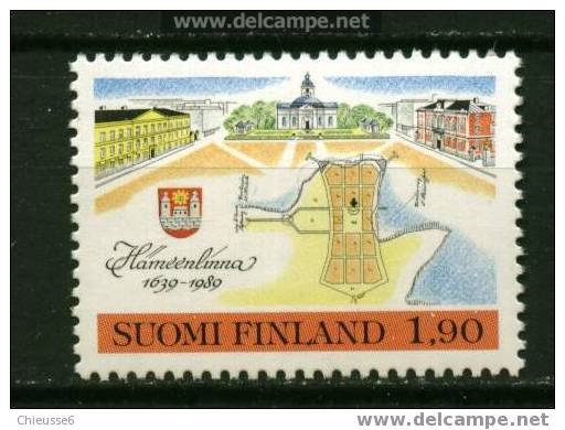 Finlande** N° 1033 - 350è Ann. De La Ville D'Hâmeenlinna - Autres & Non Classés