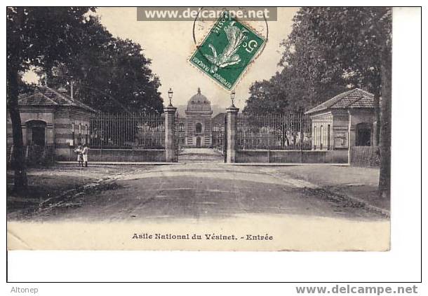 Le Vésinet : Entrée De L'Asile National - Le Mesnil Saint Denis