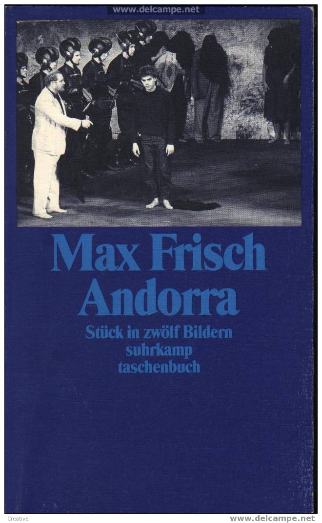 MAX FRISCH ANDORRA Stuck In Zwolf Bildern Suhrkamp Taschenbuch - Theatre & Scripts