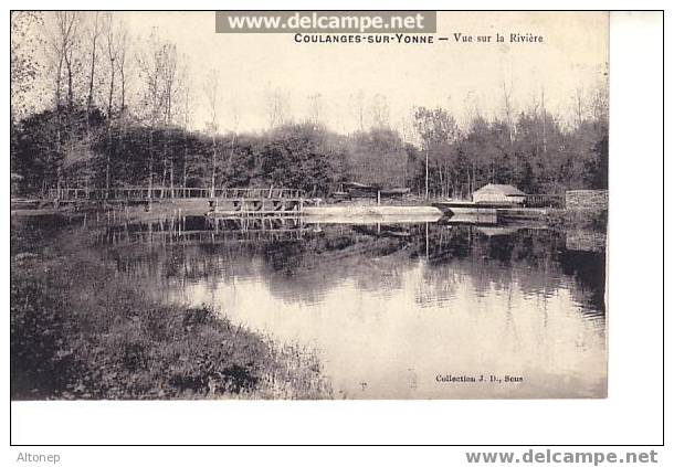 Vue Sur L'Yonne - Coulanges Sur Yonne