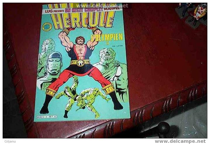 LUG  RCM MARVEL ANNEE 1985  HERCULE    N 9 - Fantask