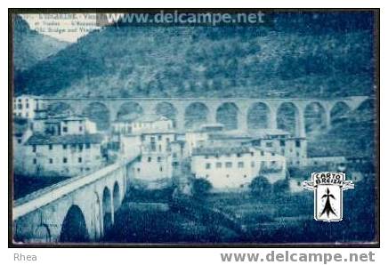 06 L'Escarène - 103 - L'ESCARENE - Vieux Pont Et Viaduc - Cpa - L'Escarène