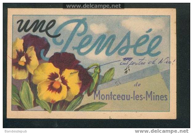 Une Pensée De Montceau Les Mines - Montceau Les Mines