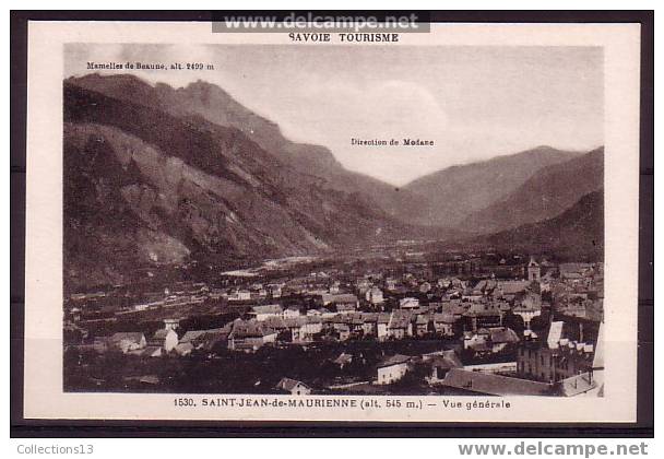 SAVOIE - St Jean De Maurienne - Vue Generale - Saint Jean De Maurienne