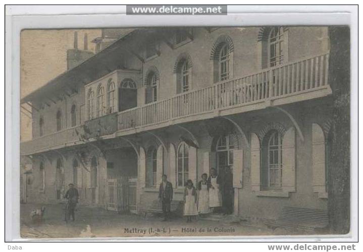 METTRAY. HOTEL DE LA COLONIE. - Mettray