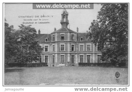 DRANCY 93 Château Façade Sur Le Parc - Orphelinat De Ladoucette * - Drancy