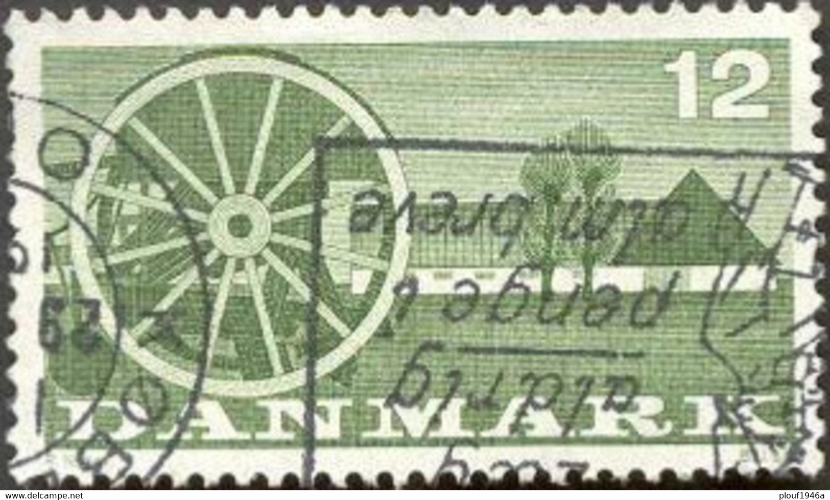 Pays : 149,04 (Danemark)   Yvert Et Tellier N° :   386 (o) - Used Stamps