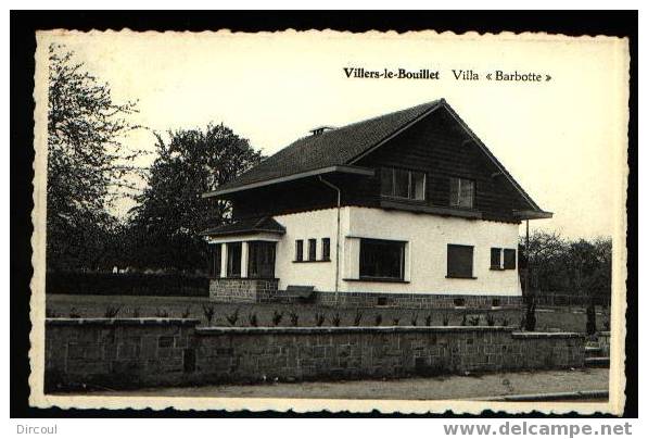 1941 - Vlilers-le-Bouillet  Villa Barbotte - Villers-le-Bouillet