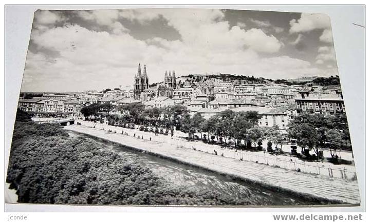 ANTIGUA POSTAL DE BURGOS -  CIRCULADA - ED. SICILIA - Burgos