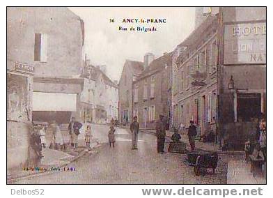 36 - ANCY-LE-FRANC - Rue De Belgrade - Ancy Le Franc