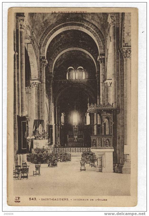 543  -  SAINT-GAUDENS  --  Intérieur De L'Eglise - Saint Gaudens