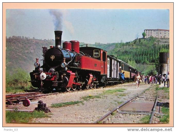 Ardèche SNCF Train Vapeur Chemin De Fer Du Vivarais Gare Boucieu Le Roi - Zubehör