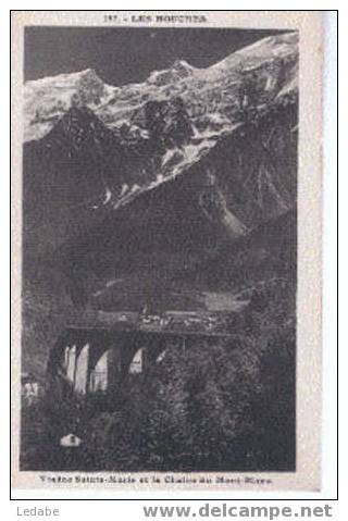 CJ477-LES HOUCHES, Viaduc Sainte-Marie Et Le Mont-Blanc - Les Houches