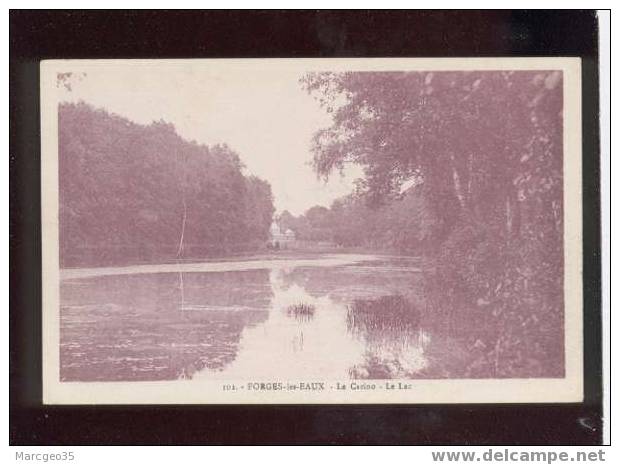 003046 Forges Les Eaux Le Casino Le Lac édit.la Cigogne N°102 - Forges Les Eaux