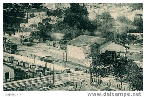 LA VOULTE-SUR-RHÔNE - VUE GÉNÉRALE SUD Et LA GARE - CARTE VOYAGÉE En 1920... (x-998) - La Voulte-sur-Rhône