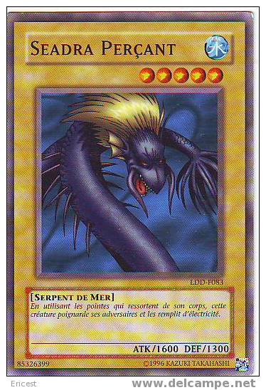 SEADRA PERCANT LDD-F083 BON ETAT - Yu-Gi-Oh