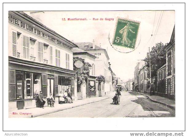 C.P.A  .MONTFERMEIL .RUE DE GAGNY - Montfermeil