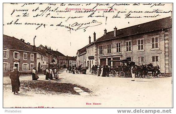 Corcieux  Rue Henry 1918 - Corcieux