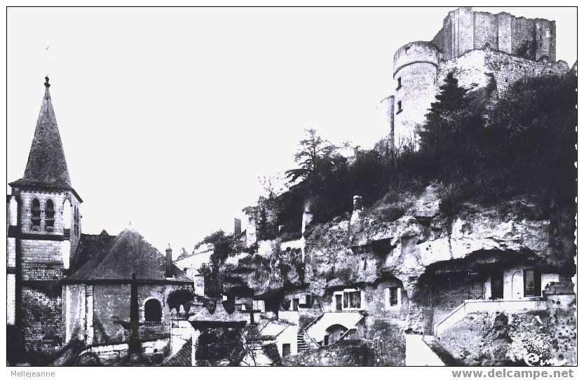 Cpsm Montrichard (41, Loir Et Cher) L´Eglise Et Le Donjon. Ed Cim, 1961 - Montrichard