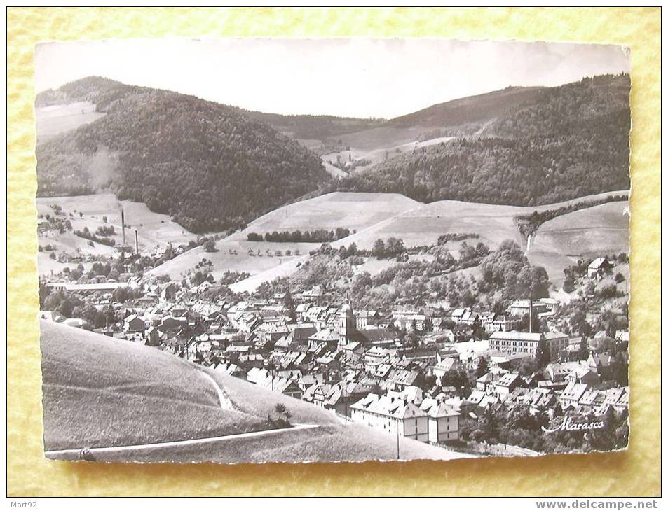 68 SAINTE MARIE AUX MINES VUE GENERALE - Sainte-Marie-aux-Mines