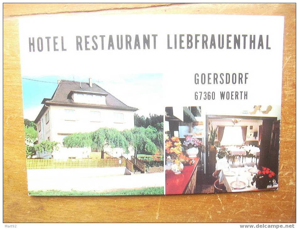 67 WOETH RESTAURANT LIEBFRAUENTHAL - Wörth