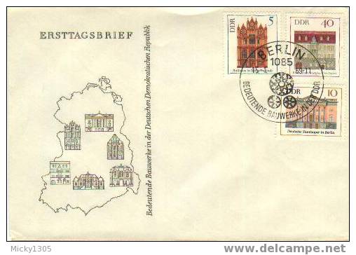 DDR / GDR - Mi-Nr 1434/1439 FDC (2055)- - 1950-1970