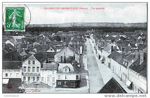 Villeneuve L'Archevêque - Vue Générale - Villeneuve-l'Archevêque