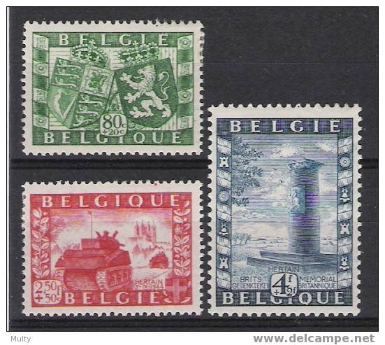 Belgie OCB 823 / 825 (*) - Neufs