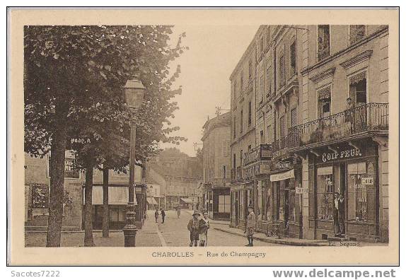 CHAROLLES  RUE DE CHAMPAGNY - Charolles