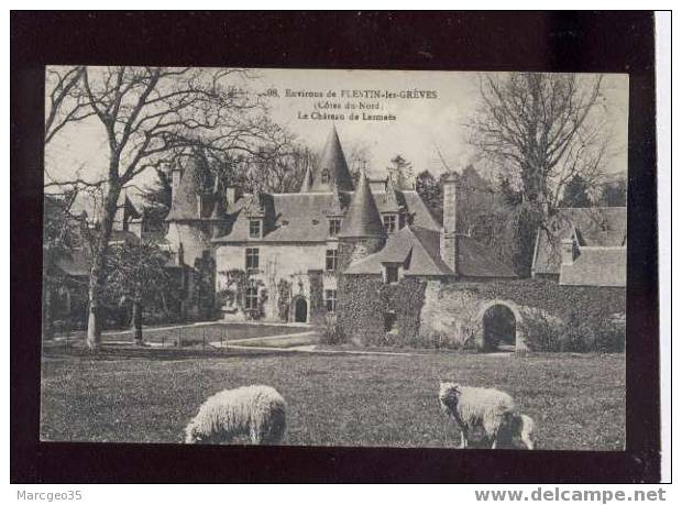 003884 Environs De Plestin Les Grèves Château De Lesmaës édit.delorme Nouvelles Galeries Plestanaises N°92  Belle Carte - Plestin-les-Greves