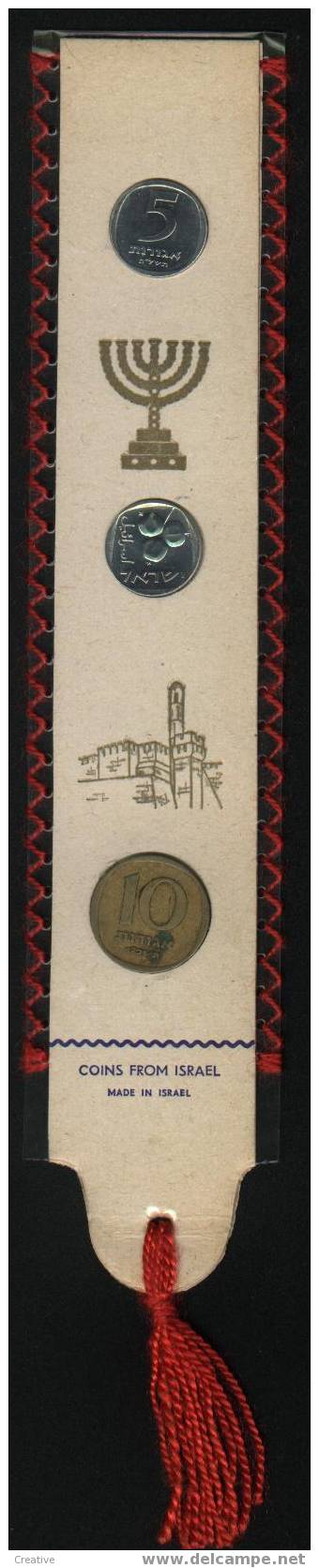 COINS AND STAMPS FROM ISRAËL - Israël