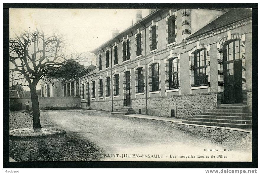 89 - SAINT JULIEN DU SAULT - Les Nouvelles Écoles De Filles - Saint Julien Du Sault