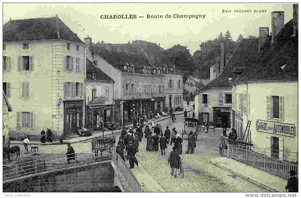 CHAROLLES - Route De Champagny - Charolles