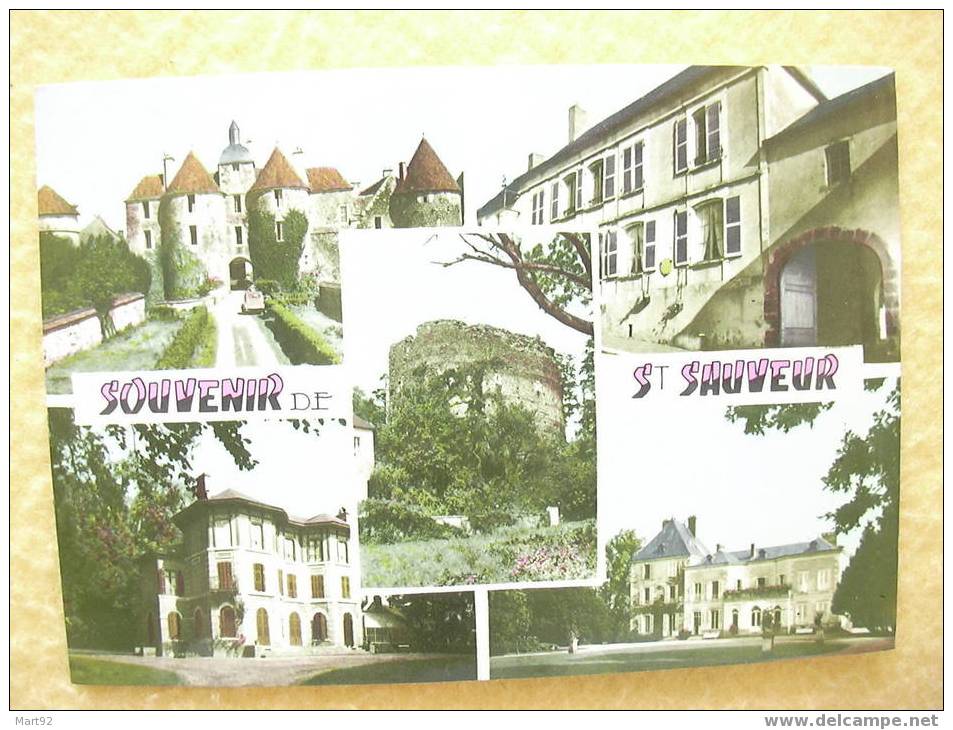 89 SAINT SAUVEUR EN PUISAYE CHATEAU DE RATILLY - Saint Sauveur En Puisaye