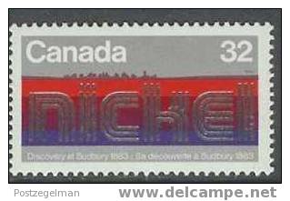 CANADA 1983 MNH Stamp(s) Nickel 890 #5767 - Unused Stamps