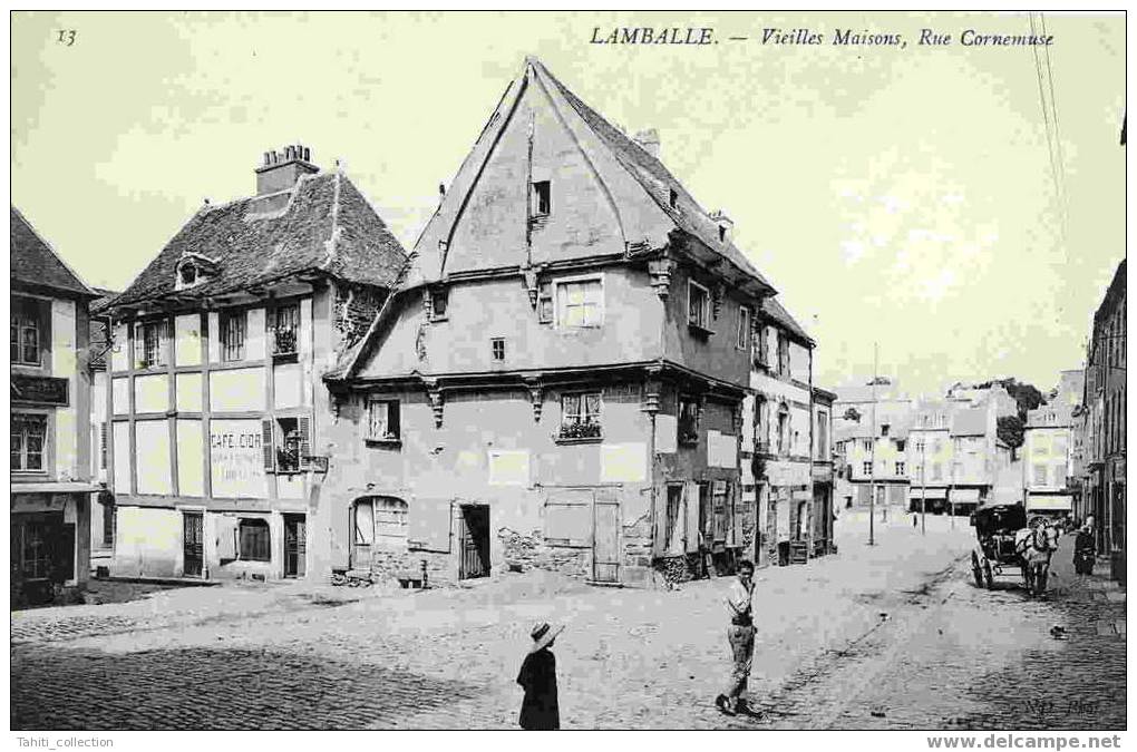 LAMBALLE - Vieilles Maisons,Rue Cornemuse - Lamballe